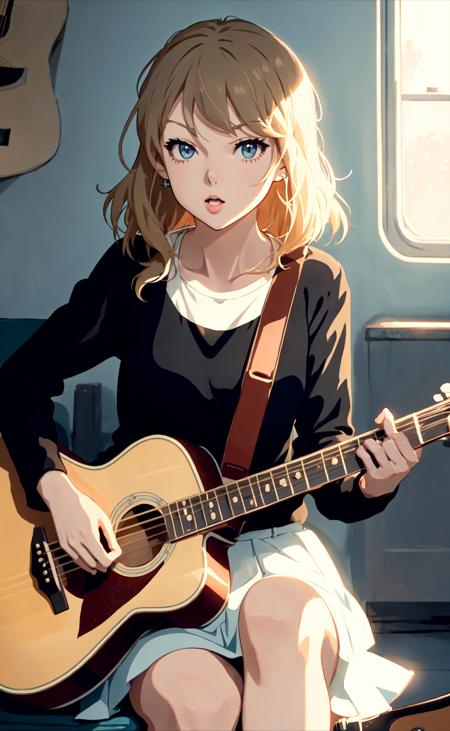 75624-3333621778-K-ON! anime screencap, Taylor Swift, playing guitar, illustration, soft lighting.png